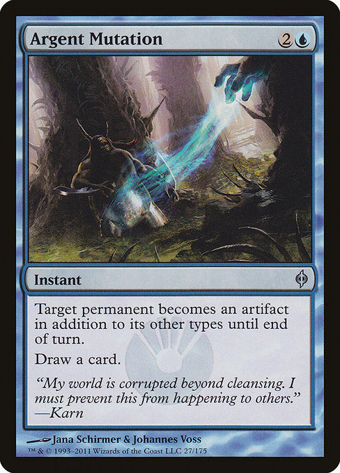 Argent Mutation (27) [New Phyrexia]