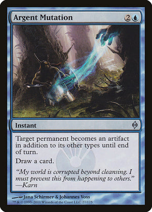 Argent Mutation (27) [New Phyrexia]