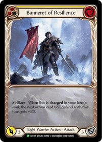 Banneret of Resilience - LGS179 (LGS179) [Flesh and Blood Promo Cards]