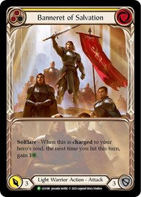 Banneret of Salvation - LGS180 (LGS180) [Flesh and Blood Promo Cards]