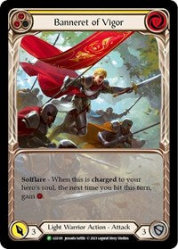 Banneret of Vigor - LGS181 (LGS181) [Flesh and Blood Promo Cards]
