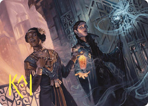Bribery Art Card (Gold-Stamped Signature) (6) [Commander Masters Art Series]