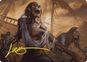 Rise from the Tides Art Card (Gold-Stamped Signature) (11) [Commander Masters Art Series]