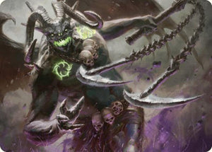 Archfiend of Despair Art Card (12) [Commander Masters Art Series]