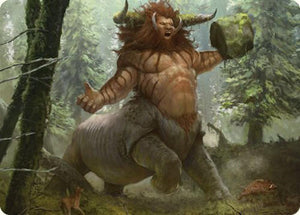Stonehoof Chieftain Art Card (26) [Commander Masters Art Series]