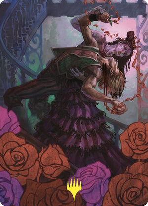 Exsanguinate Art Card (2) (Gold-Stamped) (37) [Commander Masters Art Series]