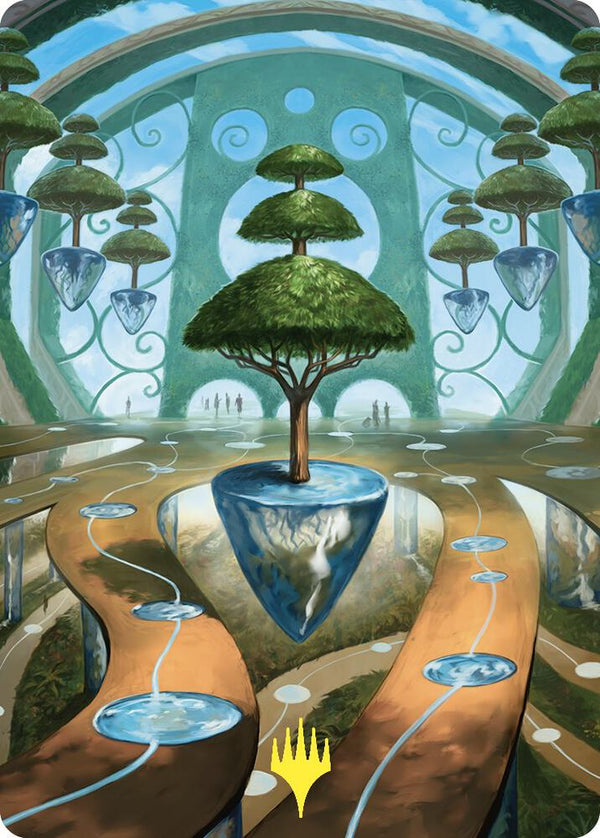 Rejuvenating Springs Art Card (Gold-Stamped) (48) [Commander Masters Art Series]