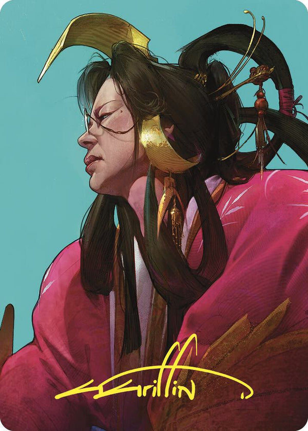 Azami, Lady of Scrolls Art Card (Gold-Stamped Signature) (52) [Commander Masters Art Series]