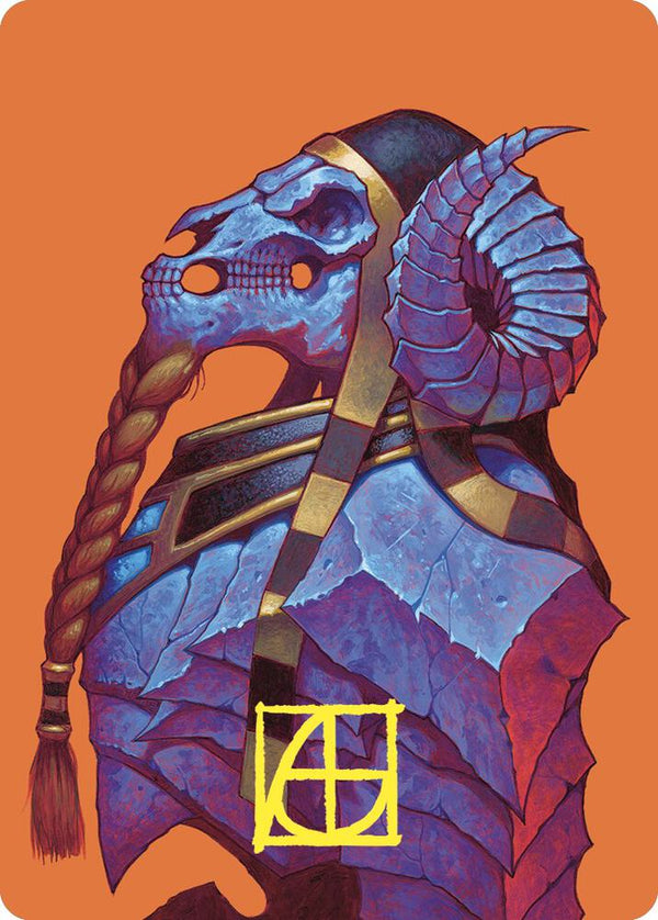 Neheb, the Eternal Art Card (Gold-Stamped Signature) (55) [Commander Masters Art Series]