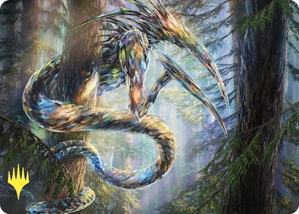 Gemhide Sliver Art Card (Gold-Stamped) (80) [Commander Masters Art Series]