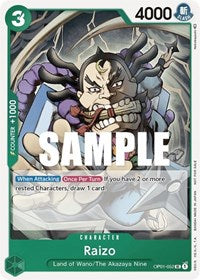 Raizo (Event Pack Vol. 2) (OP01-052) [One Piece Promotion Cards]