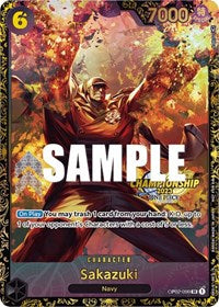 Sakazuki (Championship 2023) (OP02-099) [One Piece Promotion Cards]
