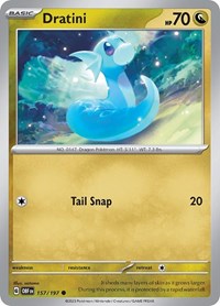 Dratini (157/197) [SV03 Obsidian Flames]