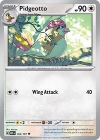 Pidgeotto (163/197) [SV03 Obsidian Flames]
