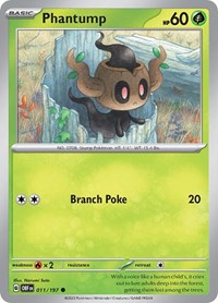 Phantump (011/197) [SV03 Obsidian Flames]