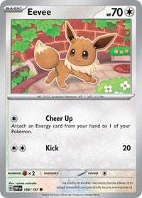 Eevee (166/197) [SV03 Obsidian Flames]