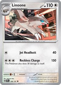 Linoone (168/197) [SV03 Obsidian Flames]