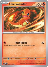 Charmander (026/197) [SV03 Obsidian Flames]