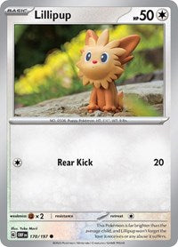 Lillipup (170/197) [SV03 Obsidian Flames]