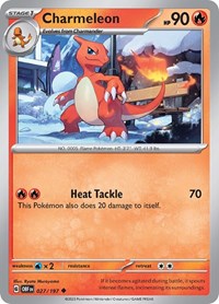 Charmeleon (027/197) [SV03 Obsidian Flames]