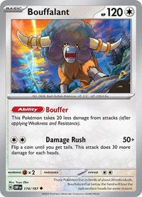 Bouffalant (174/197) [SV03 Obsidian Flames]