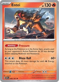 Entei (030/197) [SV03 Obsidian Flames]