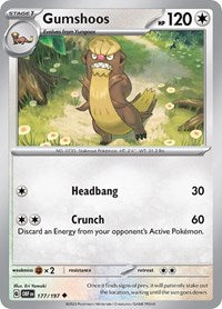 Gumshoos (177/197) [SV03 Obsidian Flames]