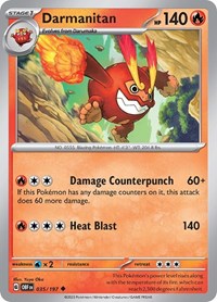 Darmanitan (035/197) [SV03 Obsidian Flames]