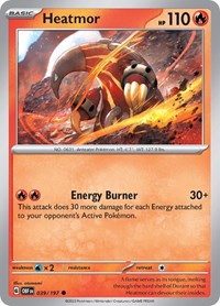 Heatmor (039/197) [SV03 Obsidian Flames]