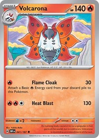 Volcarona (041/197) [SV03 Obsidian Flames]