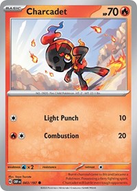 Charcadet (043/197) [SV03 Obsidian Flames]