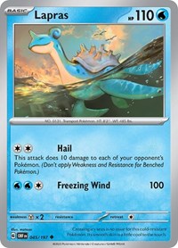 Lapras (045/197) [SV03 Obsidian Flames]