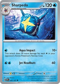Sharpedo (047/197) [SV03 Obsidian Flames]