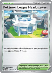 Pokemon League Headquarters (192/197) [SV03 Obsidian Flames]