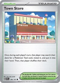 Town Store (196/197) [SV03 Obsidian Flames]