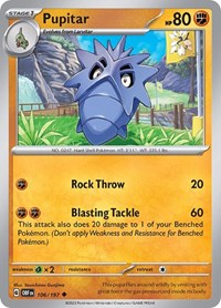 Pupitar (106/197) [SV03 Obsidian Flames]
