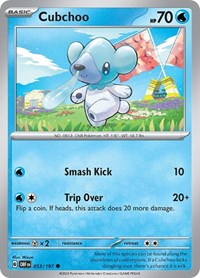Cubchoo (053/197) [SV03 Obsidian Flames]