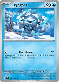 Cryogonal (055/197) [SV03 Obsidian Flames]
