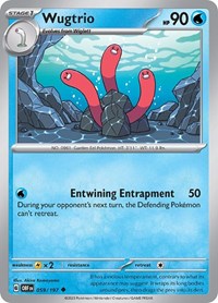 Wugtrio (059/197) [SV03 Obsidian Flames]