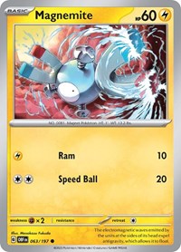 Magnemite (063/197) [SV03 Obsidian Flames]