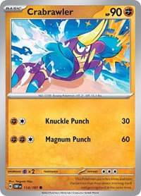 Crabrawler (114/197) [SV03 Obsidian Flames]