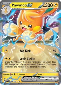 Pawmot ex (073/197) [SV03 Obsidian Flames]