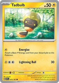 Tadbulb 074/197 (074/197) [SV03 Obsidian Flames]