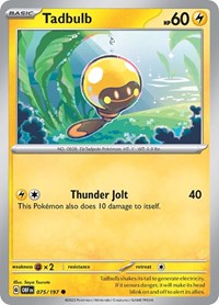 Tadbulb 075/197 (075/197) [SV03 Obsidian Flames]
