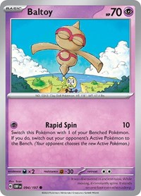 Baltoy (094/197) [SV03 Obsidian Flames]