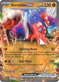 Koraidon ex (124/197) [SV03 Obsidian Flames]