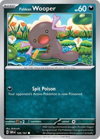 Paldean Wooper - 126/197 (126/197) [SV03 Obsidian Flames]