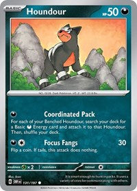 Houndour - 131/197 (131/197) [SV03 Obsidian Flames]