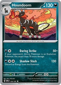 Houndoom (133/197) [SV03 Obsidian Flames]