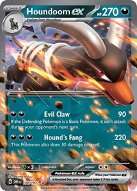 Houndoom ex (134/197) [SV03 Obsidian Flames]